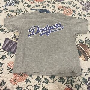 DODGERS BROWN 27 BOYS SHIRT
